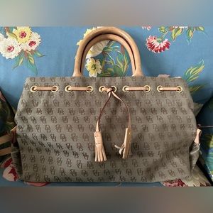 Dooney & Bourne Tassel Tote Satchel NWOT